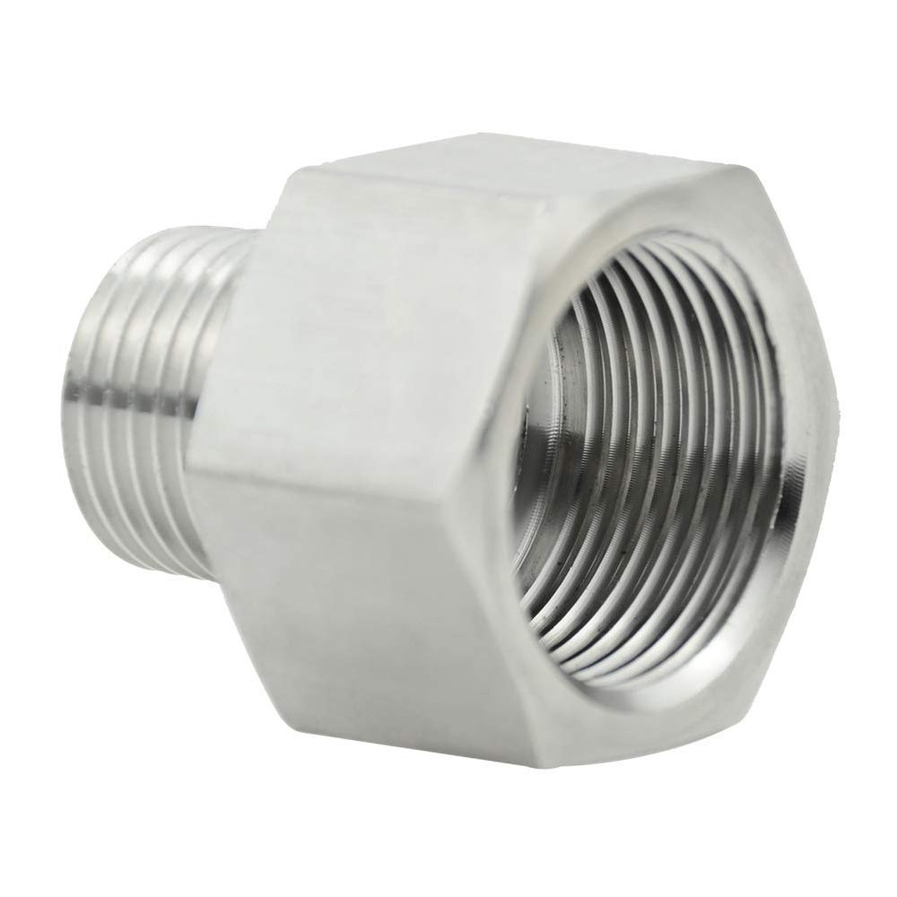 0.375 in. Exhaust Coupler Female NPT Thread Pipe Fitting Converter