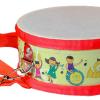 harayaa Snare Drum Set with Wooden Drumsticks Percussion Instrument Hand Eye Coordination Adjustable Shoulder Strap Musical Toy Suitable for Party Supplies Gi, People view 2