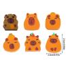 10 Pcs Soft Eraser Cartoon Erasers Aesthetic Animal Pencil Back to School Painting view 3