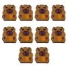 10 Pcs Soft Eraser Cartoon Erasers Aesthetic Animal Pencil Back to School Painting view 4