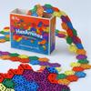 HexAminos The Infinite Puzzle  Fun Family Board Games for Adults & Teens Alike, Travel & Strategy Puzzle Game for Family Game Night, Educational Board Games with 450 Nonillion Combinations view 1