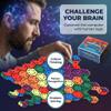HexAminos The Infinite Puzzle  Fun Family Board Games for Adults & Teens Alike, Travel & Strategy Puzzle Game for Family Game Night, Educational Board Games with 450 Nonillion Combinations view 2