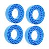 Garende 4X Tire Inserts for 1/10 RC Crawler Trucks, Wheel Tires Inserts 1 10 Scale RC Car Accessories, Blue view 1