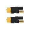 Micro Traders 2 PCs XT60 Female to 5.5mm Bullet Banana Adaptor Connector Compatible with LiPo for RC Projects view 1
