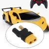 Micro Traders 2 PCs XT60 Female to 5.5mm Bullet Banana Adaptor Connector Compatible with LiPo for RC Projects view 3