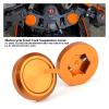 jininghaibo Motorcycle Front Fork Suspension Cover Shock Absorber Cap Compatible with 125 200 250 390 690 RC 2013-2020 Accessories(Orange) view 2