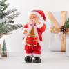 IPENNY Moving Santa Claus Drummer Figurine with Dancing & Drumming Action, Christmas Decor for Home, Desk, Party, Festive Ornament (Requires 3 AA Batteries, Not Included) view 2
