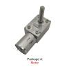 TYSTABPC Worm Gear DC Reducer Electronic Starter with M8 Threaded Shaft Reversed CW/CCW Self Locking packageJ 12V 210rpm view 2