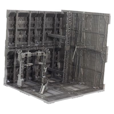 JunZheHub Interlocking Base Model Base Stand Model Accessories Organizer Mobile Storage Rack, Style D