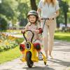 Hand Push Unicycle Kids Push Car2-in-1 Toddler Trike Push Bike Stroller,Parent-Child Play Balance Push Car,Outdoor Ride On Toys for Kids Ages 3-8(Yellow) view 4