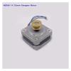 USUFKCXDG 35BYG NEMA14 0.9 Degree 2-Phase 4-Wire Stepping Hybrid Stepper Electronic Starter Double Ball Bearings with Pulley Gear view 3