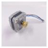 USUFKCXDG 35BYG NEMA14 0.9 Degree 2-Phase 4-Wire Stepping Hybrid Stepper Electronic Starter Double Ball Bearings with Pulley Gear view 4