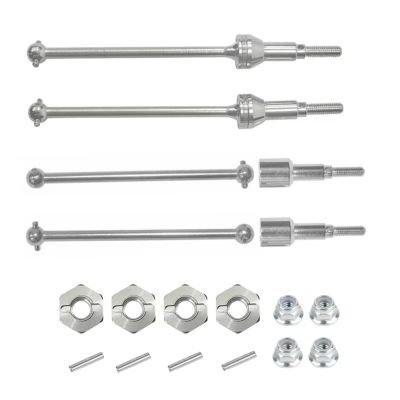 RC Parts For Haiboxing 901 901A 903 903A 905 905A 1/12 Metal 12Mm Hex Front And Rear Drive Shaft RC Car Repairs Replacements Parts