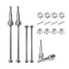 RC Parts For Haiboxing 901 901A 903 903A 905 905A 1/12 Metal 12Mm Hex Front And Rear Drive Shaft RC Car Repairs Replacements Parts view 2