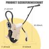 Hand Push Unicycle Kids Push Car2-in-1 Toddler Trike Push Bike Stroller,Parent-Child Play Balance Push Car (White) view 2