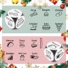 10th Anniversary Tin Gift for Men, Food Dice, Easter Basket Stuffers for Boyfriend, 10 Year Tin Decorations, Valentines Day Gifts for Him Her, Date Night Dice, 5 Senses Gift for Husband view 3