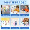 Mruikeny Magnetic Robot Men Travel Toys, Magnetic People Sensory Fidget Toys for Toddlers Kids Adults Airplane Car Road Trip, Magnet Men Christmas Stocking Stuffers Gift 5PCS view 4