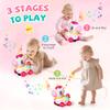 Ingbear Unicorn Toys for 1 Year Old Girl Gifts, Baby Musical Learning Toys 6-9-12-18 Months, Bilingual Educational Toys with Light, Christmas Birthday Gifts for Girl & Boys  view 3