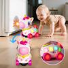 Ingbear Unicorn Toys for 1 Year Old Girl Gifts, Baby Musical Learning Toys 6-9-12-18 Months, Bilingual Educational Toys with Light, Christmas Birthday Gifts for Girl & Boys  view 4