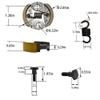 8000 RPM Clutch Shoe & Spring for 1/5 Baja Zenoah CY 5B 5T 5SC RC World RC CAR Engine Parts view 2