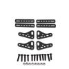 RC Parts For Traxxas For TRX4 For TRX6 1/8 Modified Dual Shock Mount Remote Control Car Upgrade Repairs Replacements Accessories(Black) view 1