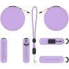 Portable for Tamagotchi Paradise Carrying Case Hard PU Dustproof Shockproof Storage Bag Travel Protective Cover with Hand Strap Organizer (Purple) view 2