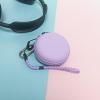 Portable for Tamagotchi Paradise Carrying Case Hard PU Dustproof Shockproof Storage Bag Travel Protective Cover with Hand Strap Organizer (Purple) view 3