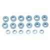 18PCS Rubber Sealed Ball Bearing Compatible with M-05 M-06 M05 M06 RC Car Parts Accessories Compatible with Dancing Rider Models view 1