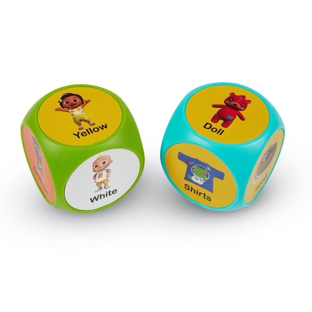 CoComelon Dice Imagination Act Out the Action Game | Family Game Night for All Ages | Creative and Engaging Fun for All Featuring Cocomelons JJ and Friends with 36 unique and silly combinations