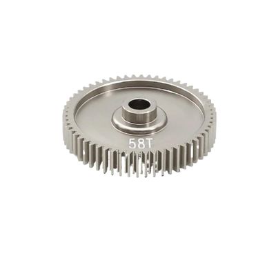55T 58T 61T Speed Spur Gear 51004 53665 Compatible with 1/10 RC Car Models Like TT01 TT-01 Upgrade Parts Accessories(58T)