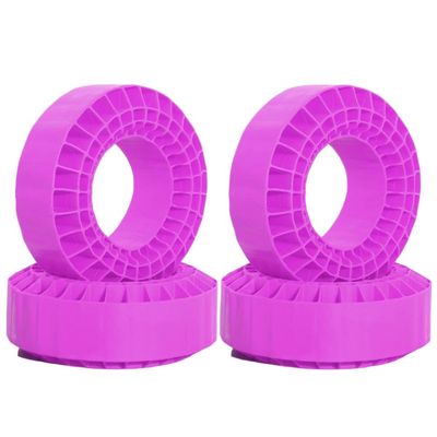 1. 9 Inch Tires Soft Silica Gel Insert 105x42mm Compatible with 1 10 Scale RC Crawler Rigs III CJ7 BRX01 TF2 GEN8 and Similar Models(Purple)