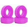 1. 9 Inch Tires Soft Silica Gel Insert 105x42mm Compatible with 1 10 Scale RC Crawler Rigs III CJ7 BRX01 TF2 GEN8 and Similar Models(Purple) view 1