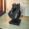3D Printed Model of Ornament Heart, Super Cute Articulated Joints - Adorable and Funny Desk Ornament Gift view 3