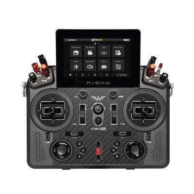 FrSky Tandem X20 PRO AW Radio Transmitter (Battleship Grey) Ultimate Combo - Includes TD SR18 Receiver, Remote NFC Panel & VANTAC Electric Screwdriver, Dual-Band 24CH Flagship System