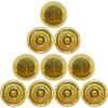 10 Pack Fruit of The Spirit Christian Coin, Inspirational Christian Challenge Coin with Galatians 5:22-23 Jesus Religious Prayer Coin, Christian Bible Verse Pocket Token Coin Gifts for Friends Family view 1
