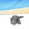 3D Printed Manatee, 4.5" Full Articulated Fidget Toys, 3D Printed Animals, Sea Animal Creatures , Gray Manatee, Executive Desk Decor - AM-S-Gray view 2