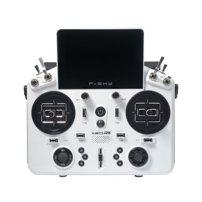 FrSky X20RS Dual-Band Transmitter with CNC Hall Gimbals, Metal Trims, 800480 Touchscreen, Adjustable Sliders, Haptic Feedback ETHOS Radio for Professional RC Pilots(Porcelain White)