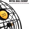Lottery Drawing Machine,Metal Bingo Cage Wheel, Bingo Game Set Holds 200 Balls, Large Capacity and Easy Operation, for Entertainment Venues Large Groups, Parties(Gold,Bring 100 Balls) view 4