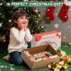 SainSmart Jr. Wooden Train Set 50 Pcs Train Set - Toy Train with Exquisite Box, Wood Train Track Set Fit for Major Brands, Ideal Railway Playset for Boys and Girls view 3