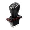 ELCOKITEX 3Pcs Handle Gear Switch 6V/12V Forward Stop Back Push Rod Shift Toggle Switch for Kids Electric Ride On Toys Replacement Accessory HGS-E53X25SH-FSB view 2