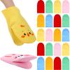 Soulchen 24 Pcs DIY Hand Puppets, Canvas Hand Puppet Making Kit DIY Arts and Crafts Sewing Projects for Fun Home Activities Classes Storytelling Party Favors (Mixed Colors) view 1