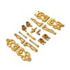 For SCY 16101 16102 16103 16104 16106 16201 1/16 Metal For Swing Arm Steering Cup Connecting Rod Set RC Car Parts Accessories Replacement Use Rc Steering Cups(Yellow) view 1