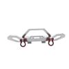 For HBX ZP1001 ZP1002 ZP1003 ZP1004 1/10 RC Crawler Car Upgrade Parts Accessories For Toys Metal Front Bumper Bumper Parts(Silver) view 1