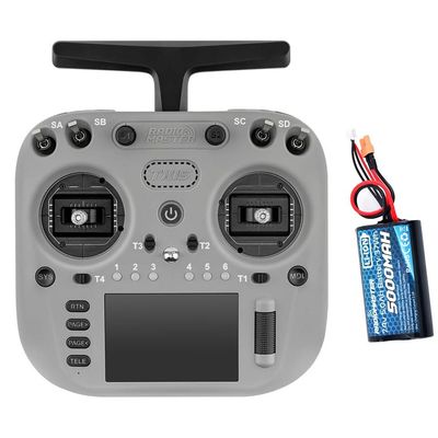 RadioMaster TX15 ELRS 16CH ExpressLRS 3.5 inch IPS Screen Support OPENTX and EDGETX Remote Control Transmitter for RC Drone Mode 2 (TX15 Grey 5000)