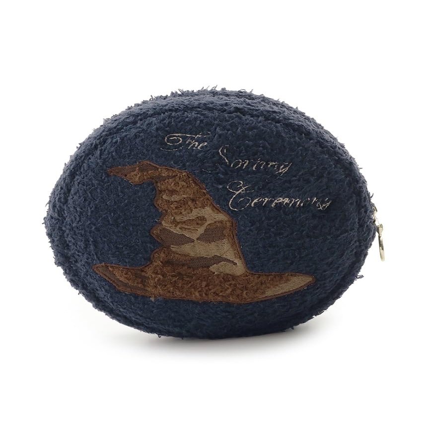 Snidel SHGG255256 Harry Potter Knit Pouch, blue (NVY), One Size