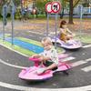 12V Electric Wiggle Car with Pedal for Kids, Rechargeable 2 in 1 Swing Car, Drifting Ride On Toys with Backrest, Anti-Rollover, Spray, Flashing Light, Music, for Ages 3 and Up (Pink) view 4