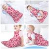 Muishi Pink Rose Pattern Baby Wearable Blanket Infant Boys Girls Sleeping Bag For Newborn Unisex Baby Stuff Sleep Sack Suit L(12-18month) view 3
