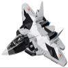 COBI Top Gun Maverick Enemy Strike Jet Building Set, 851 Pieces view 1