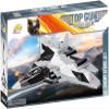 COBI Top Gun Maverick Enemy Strike Jet Building Set, 851 Pieces view 3