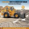 ADTHLIER Remote Control Loader, 9-Channel Loader Toy with Metal Shovel, 2.4Ghz Remote Control Engineering Vehicle, Ideal Gift for Boys Aged 6-11 view 3